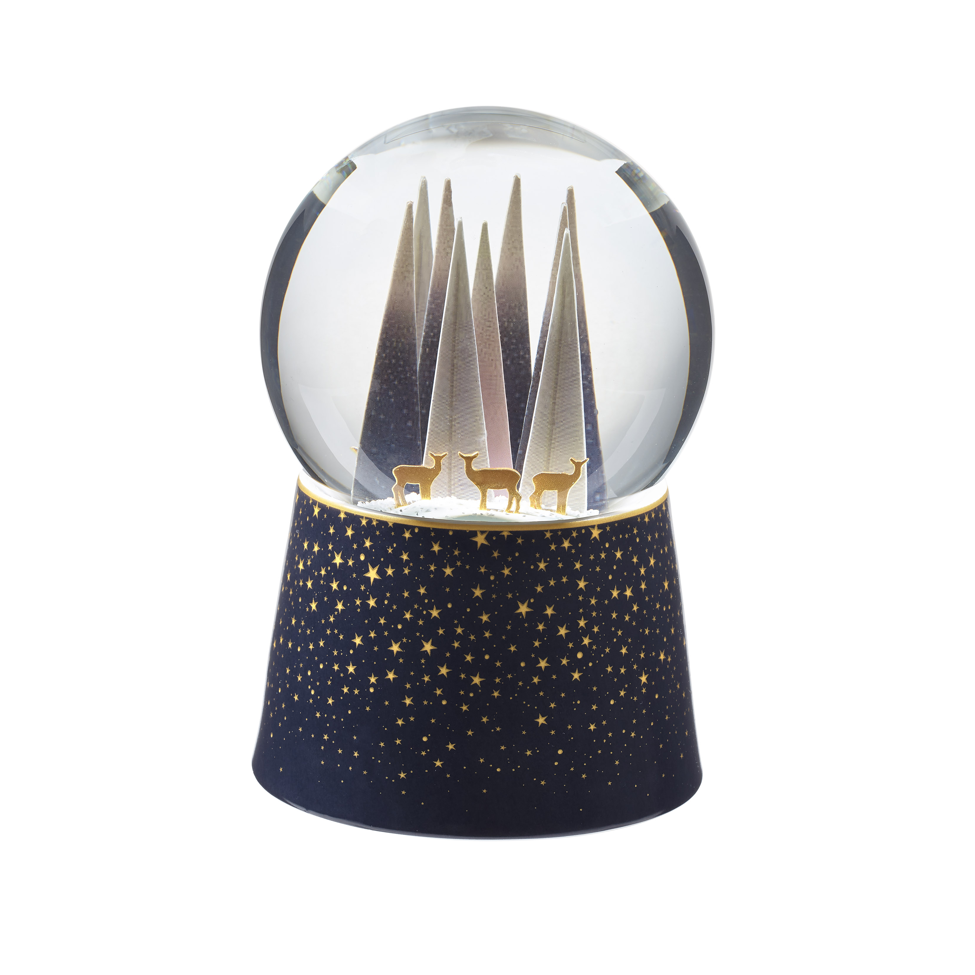 Sara Miller London Frosted Pines Snowglobe (Oh Christmas Tree) image number null